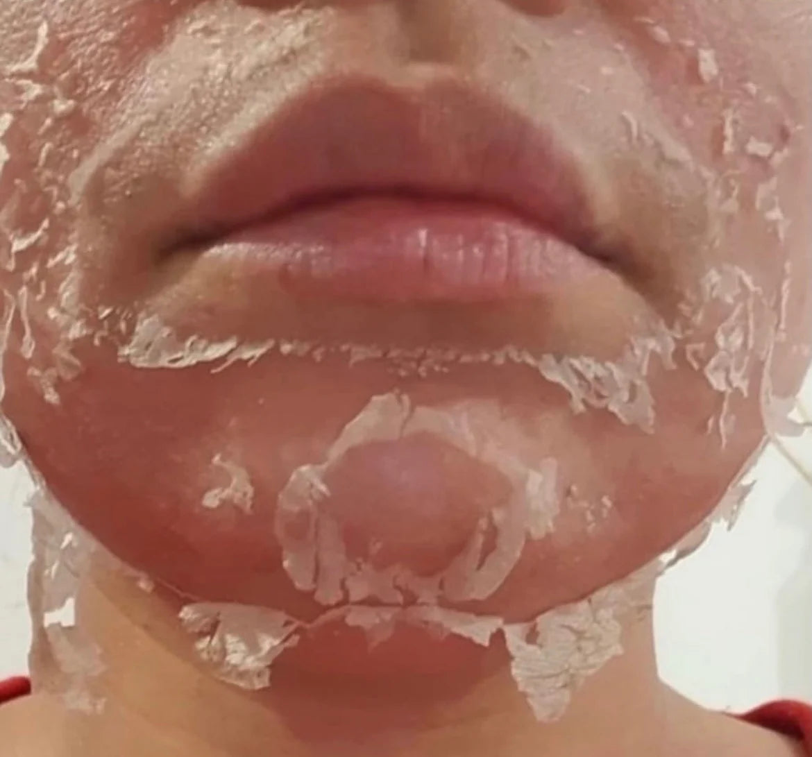 Peeling aux algues (rose de mer)