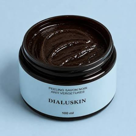 Peeling savon noir anti vergetures 100 ML